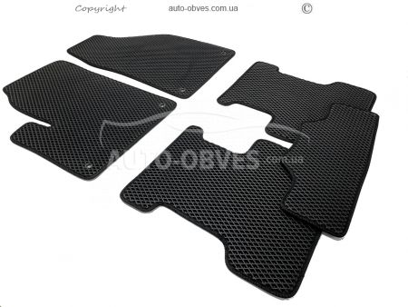 Floor mats for Jeep Cherokee 2013-... black 5 pcs - type: Eva фото 0