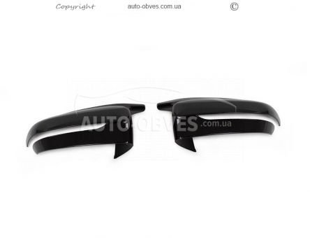 Накладки на зеркала BMW 6 series G32 2017-... - тип: tr-style 2 шт фото 0