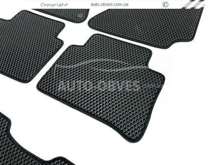 Floor mats Mercedes E212 2009-2013 black 5 pcs - type: Eva фото 5