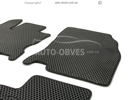 Floor mats Nissan Qashqai 2018-2021 black 5 pcs - type: Eva фото 2