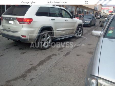 Подножки Jeep Grand Cherokee - style: BMW фото 3