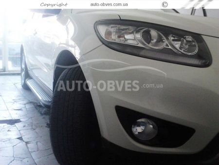 Подножки Hyundai Santa Fe 2006-2010 - style: BMW фото 1
