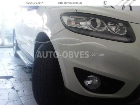 Підніжки Hyundai Santa Fe 2010-2012 - style: BMW фото 3