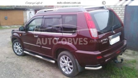 Side pipes Nissan X-Trail t30 2003-2006 фото 7