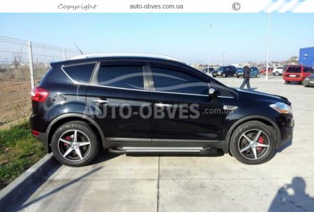 Подножки Ford Kuga 2009-2012 - style: BMW фото 4