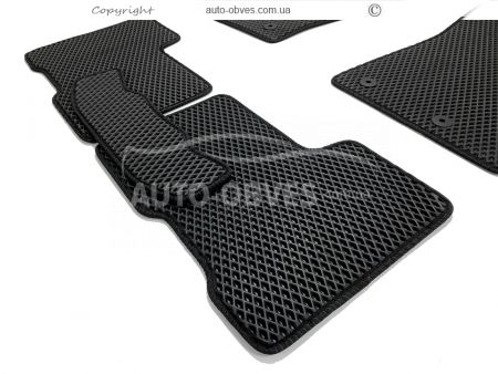 Floor mats for Jeep Renegade 2014-... black 4 pcs - type: Eva фото 5