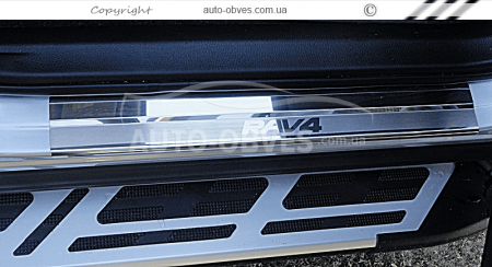 Подножки Toyota Rav4 2013-2016 - style: Audi фото 5