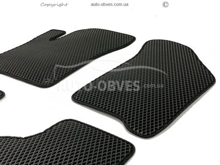 Floor mats Fiat Freemont 2011-... black 5 pcs - type: Eva фото 2