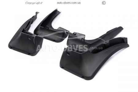 Mud flaps model BMW 1 series E81, 82, 87, 88 2004-2011 - type: set of 4 pieces фото 0