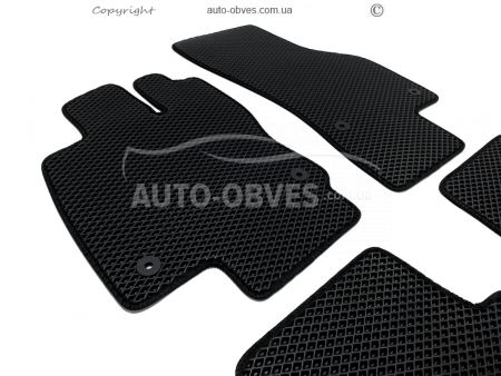 Floor mats Skoda Octavia A7 2017-2020 black 5 pcs - type: Eva фото 1