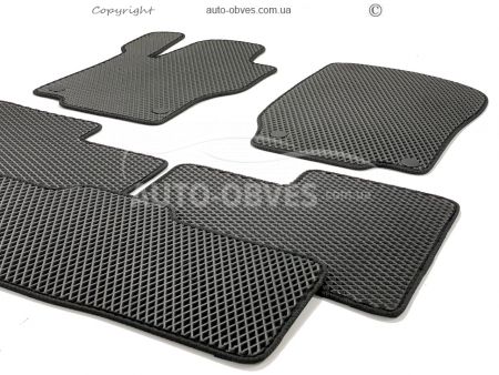 Floor mats Mercedes ML 164 2006-2012 5 seats black 5 pcs - type: Eva фото 3
