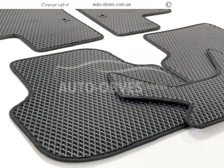 Floor mats Volkswagen Jetta 2015-2018 black 5 pcs - type: Eva фото 3
