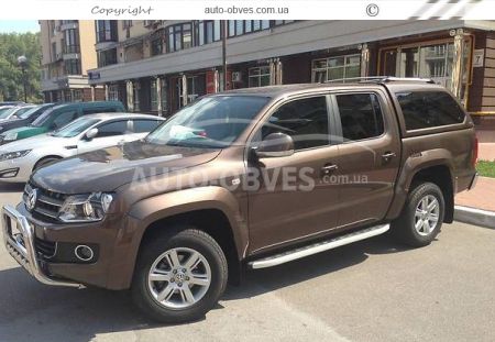 Volkswagen Amarok profile running boards - Style: Range Rover фото 4