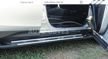 Running boards Nissan X-Trail t30 - Style: Audi фото 6