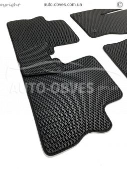 Floor mats Ford Kuga 2017-2020 black 5 pcs - type: Eva фото 4