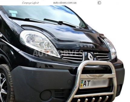 Защита переднего бампера Opel Vivaro 2001-2014 фото 0