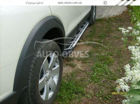 Running boards Opel Mokka 2012-2016 - style: Audi фото 4