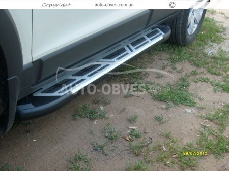 Ssangyong Rexton running boards - style: Audi фото 4