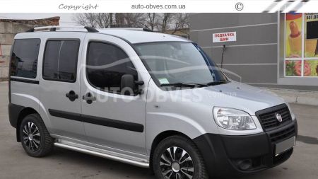 Roof rails Fiat Doblo 2001-2012 - type: abs mounting фото 7