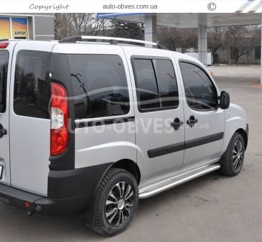 Roof rails Fiat Doblo 2001-2012 - type: abs mounting фото 5