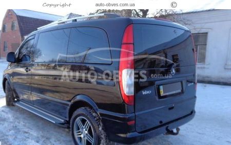 Підніжки Mercedes Vito, Viano - L1\L2\L3 бази - style: BMW фото 2