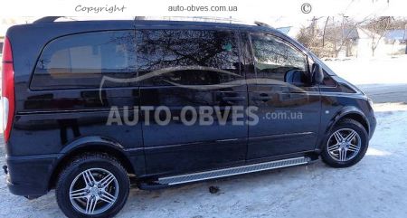 Підніжки Mercedes Vito, Viano - L1\L2\L3 бази - style: BMW фото 4