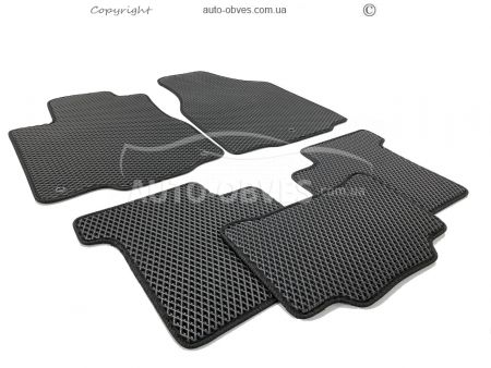 Floor mats Acura MDX 2006-2014 black 5 pcs - type: Eva фото 0