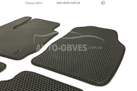 Floor mats Ford Fiesta 2013-2017 black 5 pcs - type: Eva фото 2