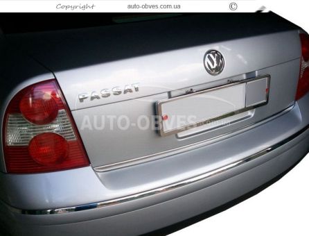 Накладка на нижнюю кромку багажника Volkswagen Passat B5 фото 2