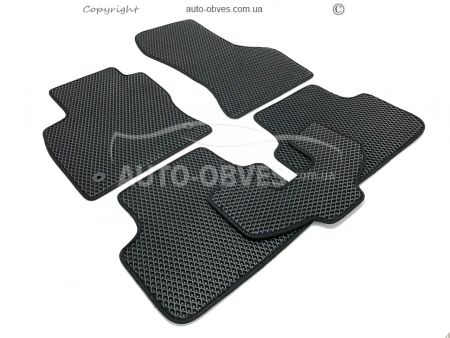 Floor mats Volkswagen Jetta 2018-... black 5 pcs - type: Eva фото 0