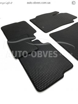 Floor mats Toyota Corolla 2007-2012 black 5 pcs - type: Eva фото 3