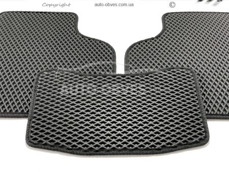 Floor mats Fiat Freemont 2011-... black 5 pcs - type: Eva фото 4