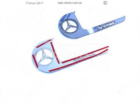 Накладки на ручки окантовки Mercedes Actros MP3 фото 2