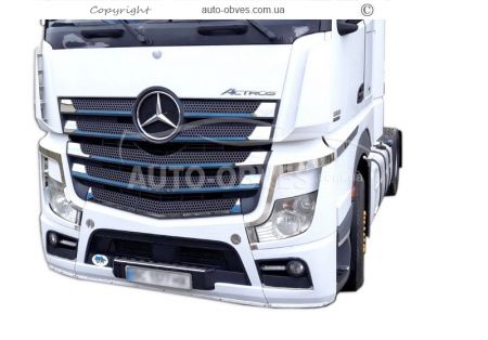 Накладки на фары + на двери Mercedes Actros MP4 2011-2018 фото 4