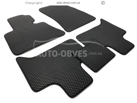 Floor mats BMW X5 E53 black 5 pcs - type: Eva фото 0