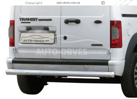 Ford Connect rear bumper protection - type: single pipe фото 0