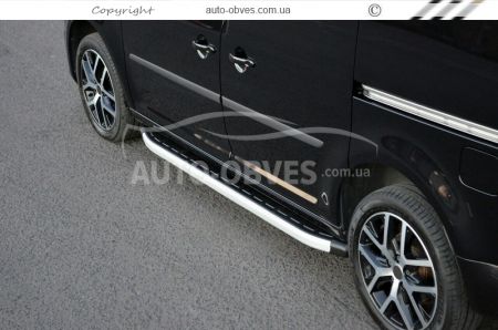 Profile running boards Volkswagen Caddy 2004-2010 - Style: Range Rover фото 4