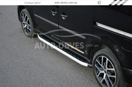 Profile running boards Volkswagen Caddy 2010-2015 - Style: Range Rover фото 1