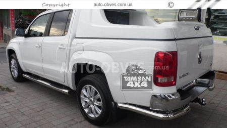 Захист заднього бампера VW Amarok - тип: кути одинарні фото 1