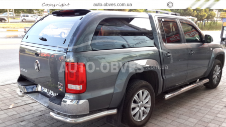 Боковые трубы на Volkswagen Amarok 2016-... фото 2