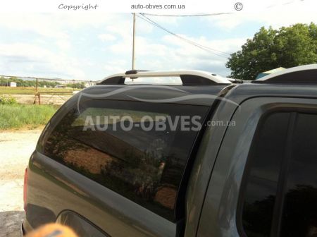Roof rails for kung Volkswagen Amarok - type: pc crown фото 3