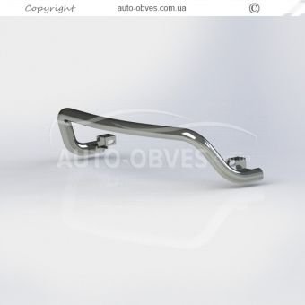 Rear bumper protection Chevrolet Captiva 2011-2020 - type: U-shaped фото 4