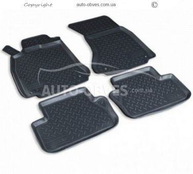 Floor mats Audi A4 B8, 8K 2007-2015 - type: set, model фото 0
