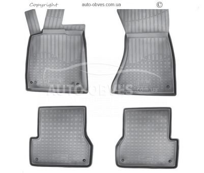 Floor mats Audi A6 4G, C7 2011-2016 - type: set, model фото 0