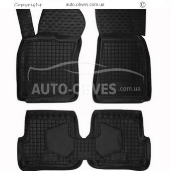 Floor mats Audi A6 4F, C6 2004-2011 - type: polyurethane фото 0