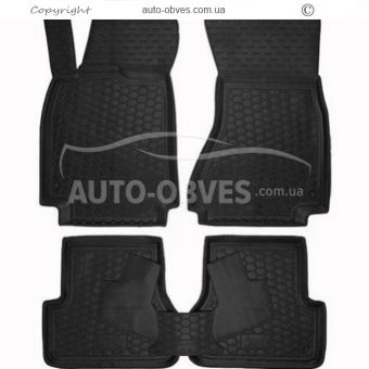 Floor mats Audi A6 4G, C7 2011-2016 - type: polyurethane фото 0