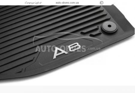 Коврики оригинальные Audi A8 2018-... - тип: передние 2шт фото 1