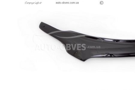 Дефлектор капота мухобойка Audi Q7 2005-2014 - тип: турция фото 2