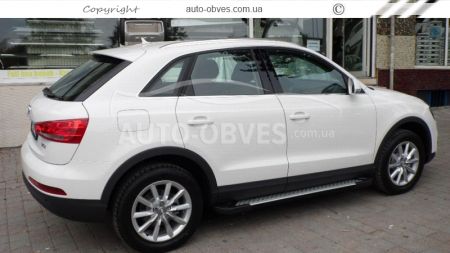 Алюминиевые подножки Audi Q3 - style: BMW фото 1