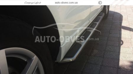 Бічні підніжки аналог Audi Q5 2008-2016 фото 5